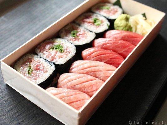 Royal sushi box (all toro)