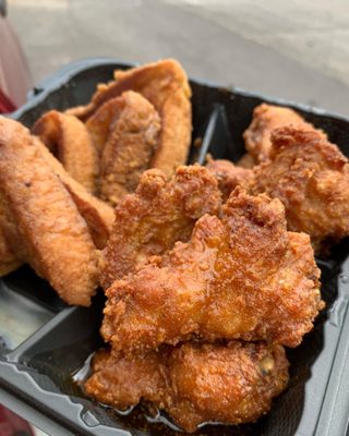 French toast and chicken