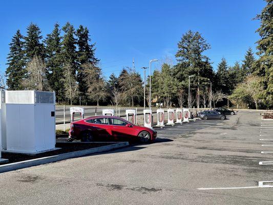 V3 Superchargers plus destination chargers