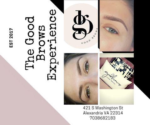 Book your Good Brows Experience! Www.goodbrowsdmv.com