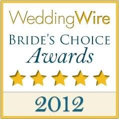 Limelight Entertainment wins WeddingWire's Bride's Choice Awards in 2012