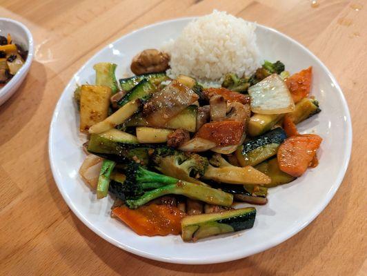 Hibachi vegetables