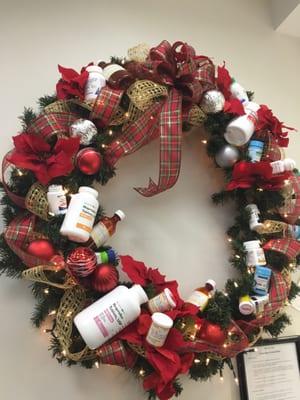 Hy-Vee Pharmacy has Holiday spirit!