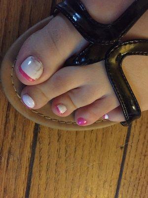 Pedicure was horrible too!