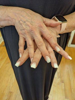 Love my ombre nails!  Judy and Lee made me feel very welcome.  Their shop is extremely clean also.