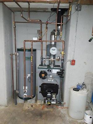 Beautiful Install Indirect water heater with new boiler