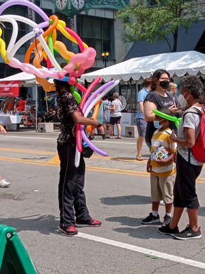 Family-ism Face Paint Factory at Sundays on State Street