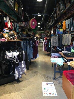 Surf clothing and shop