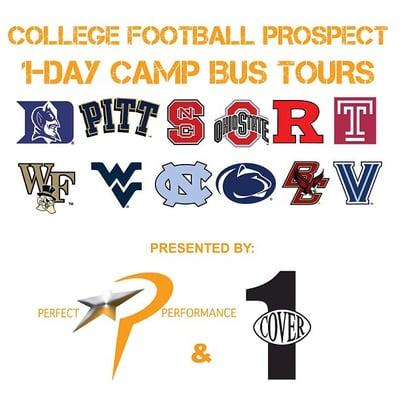 College Football Prospect 1-Day Camp Bus Tours