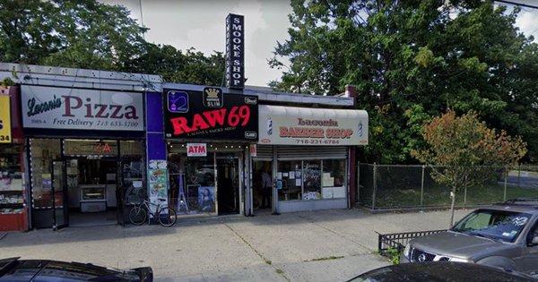 Barbershop storefront