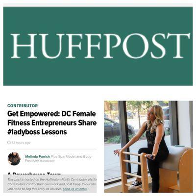 A February 2017 Huffington Post article highlighted our studio and studio owner.