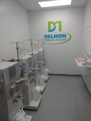 Dialysis Student Training Area