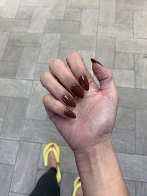 Nails and feet done