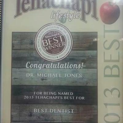 Voted Tehachapi ' s best!!! 2013,  2014.....