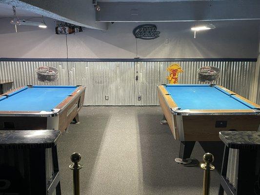 Enjoy a round of pool on the house, with our open pool tables