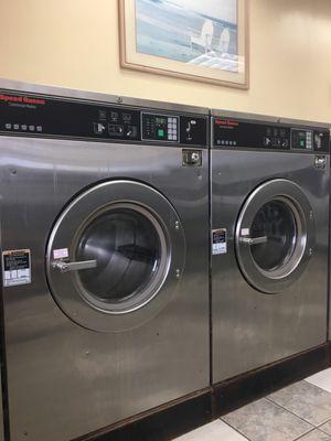 Industrial washing machines