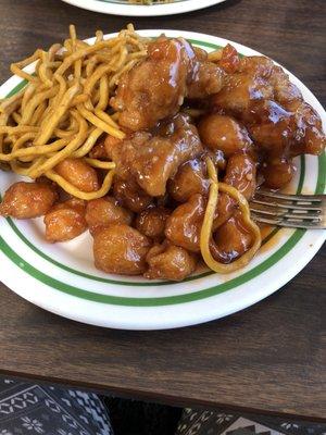 Orange chicken