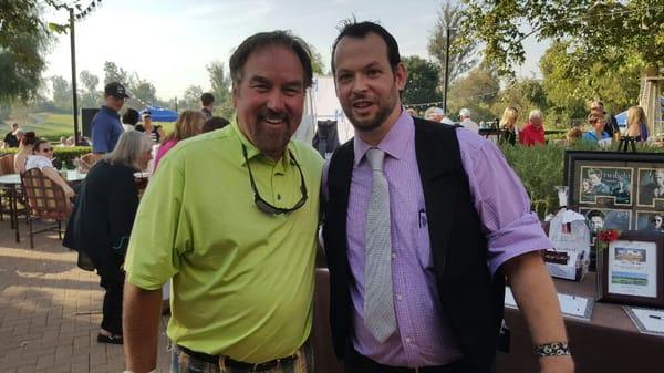 Just finished performing magic for Richard Karn (Home Improvement)