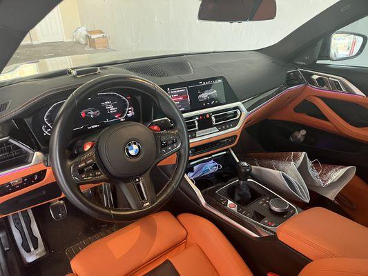 Interior|| Gray BMW M4