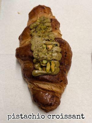 Pistachio croissant