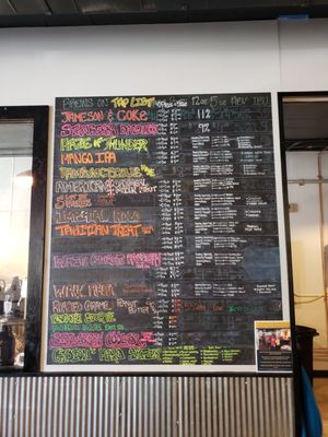 Tap menu