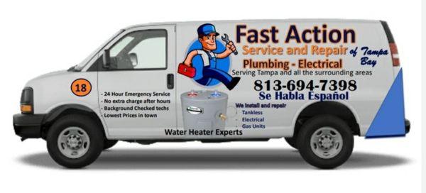 Fast Action Service and Repair of Tampa Bay