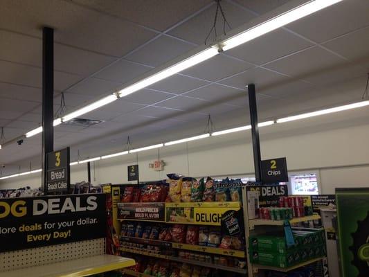 Installed Dollar General Power Poles