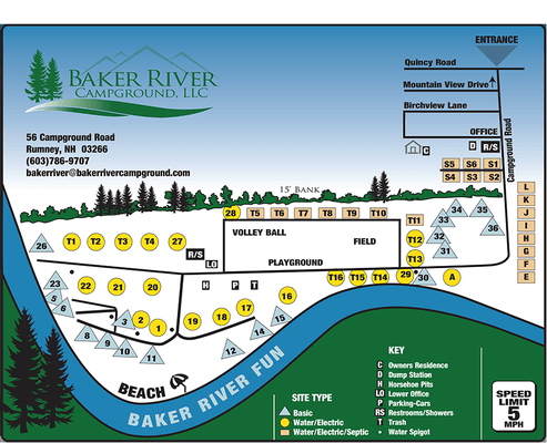 Campground map