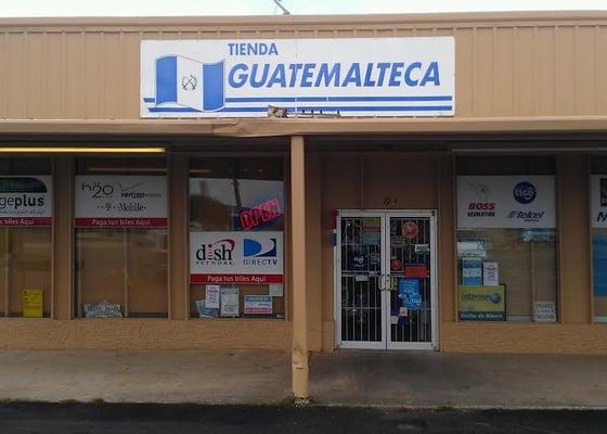 Tienda Guatemalteca façade.