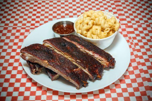 St Louis Ribs and Mac