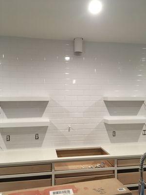 Kitchen backsplash