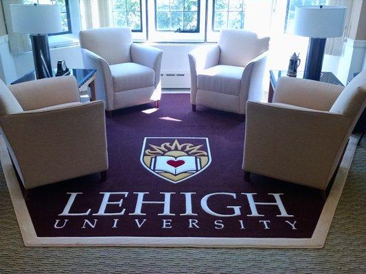 Carpet we made for Lehigh University