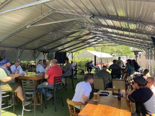 Live music in the back breezeway... fun afternoon!