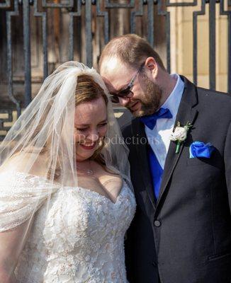 Bride and groom