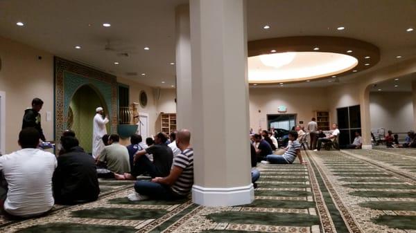 Taraweeh prayers Ramadan 2nd day,  3rd night