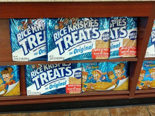 Sheet of Rice Krispies Treats