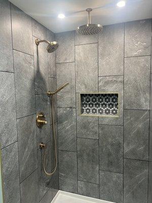 New shower install for a customer