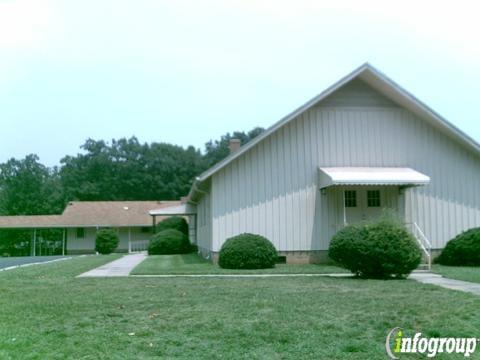 Parkwood Baptist Church buildings where Gaston Christian School started in 1980.