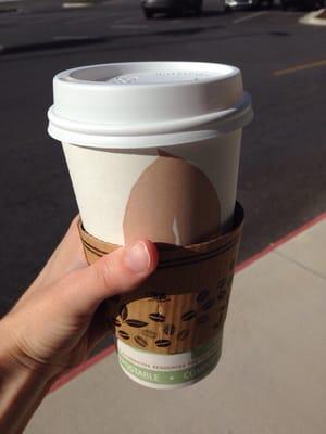 Large chai latte