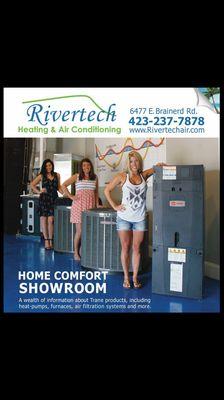 Come visit our home comfort showroom!