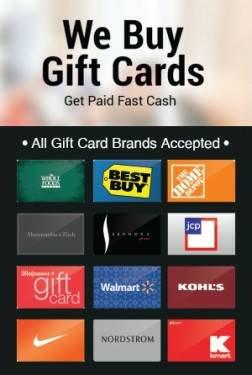 Buying Gift Cards!