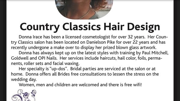 Country Classics Hair Design