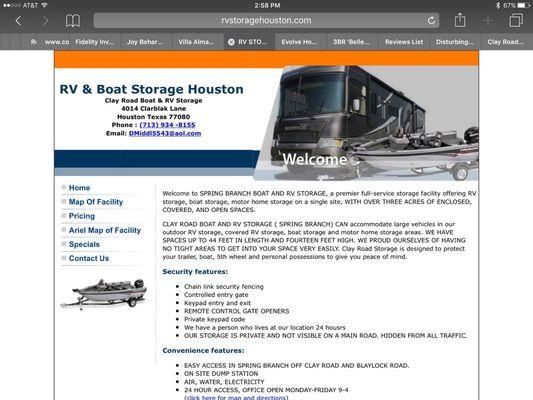 Spring Branch       Boat, Rv, Camper Storage. Covered Large Spaces with Dump Station, Electricity, Cameras