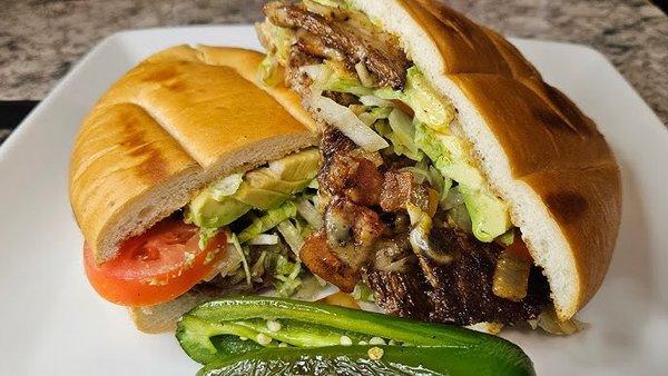 Torta de carne asada