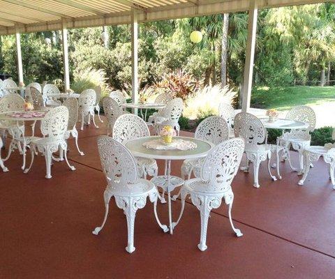 www.eventsfl.co   Whimsical Enchanting Wedding Venue Outdoor Gazebo-courtyard -reception area