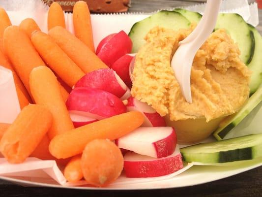 Hummus & veggies