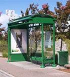 Transit Shelter Ad Light