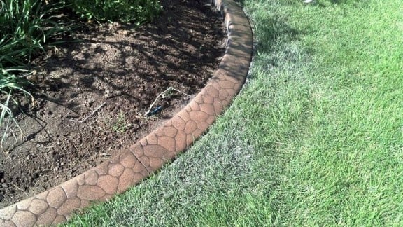 Stamped Curbing