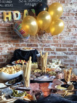 Such a beautiful and delicious assortment of finger foods for a casual afternoon party.