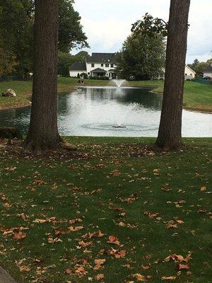 Two of our five aerator's that Scott Aerator keeps running for us.